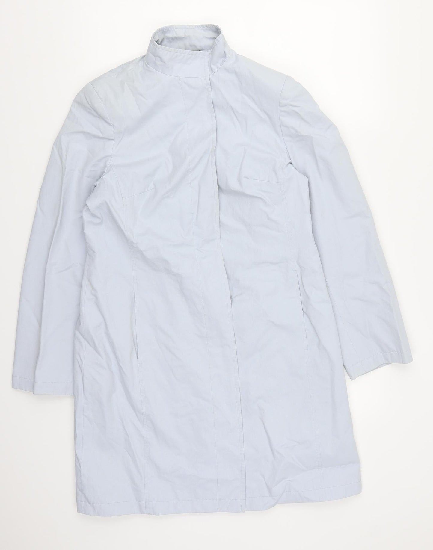 George Womens Blue   Overcoat Coat Size 10