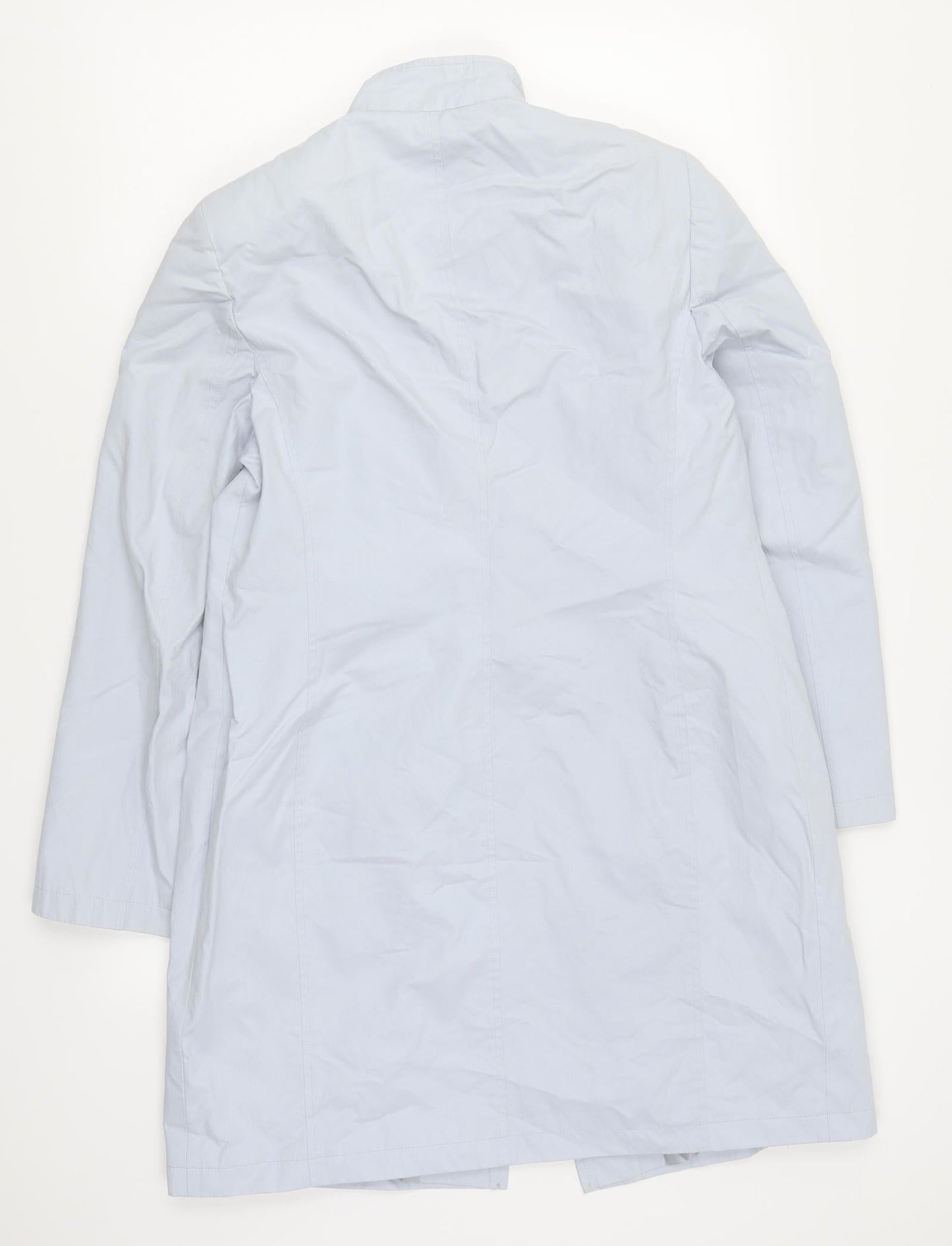 George Womens Blue   Overcoat Coat Size 10