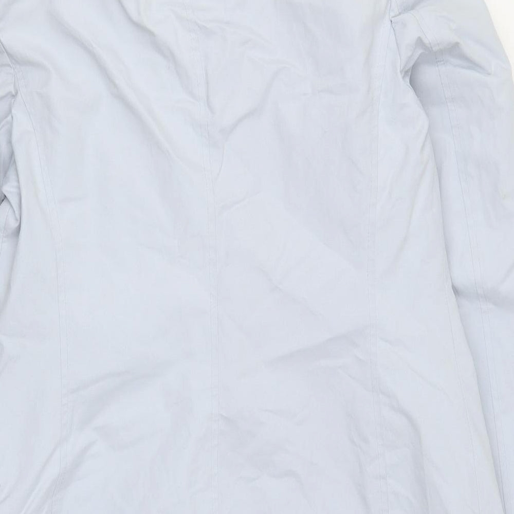 George Womens Blue   Overcoat Coat Size 10