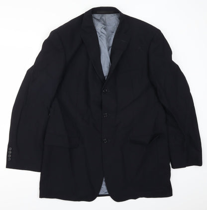 Marks and Spencer Mens Blue   Jacket Suit Jacket Size 42