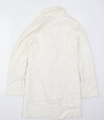 Missguided Womens White   Jacket Blazer Size 6