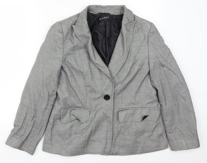 Womens UK Size 14 Planet Regular Grey Suit Jacket