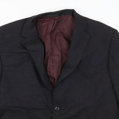 Mens UK Size 44 Marks and Spencer Regular Grey Suit Jacket