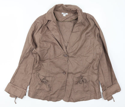 Queenspark Womens Brown   Jacket  Size 12