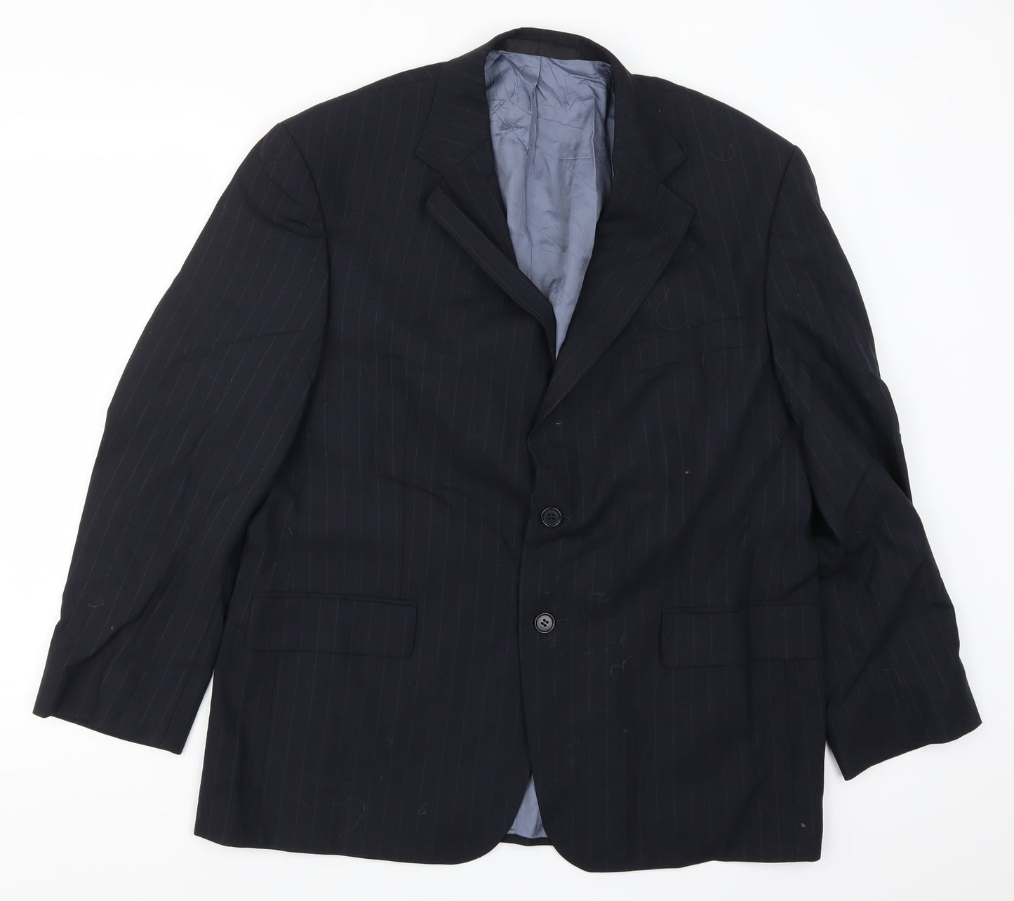 Mens UK Size 42 Marks and Spencer Regular Blue Suit Jacket