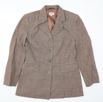 Mexx Womens Brown   Jacket Suit Jacket Size 12