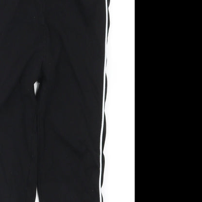 H&M Girls Black   Carrot Trousers Size 10-11 Years