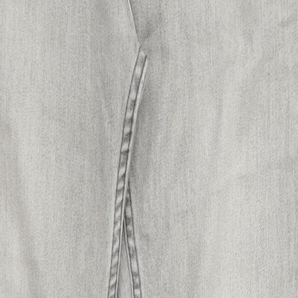 Denim Co Womens Grey  Denim Skinny Jeans Size 30 L30 in