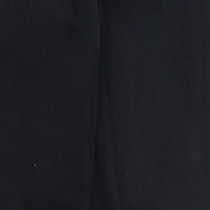 Topshop Womens Black  Denim Skinny Jeans Size 25 in L27 in