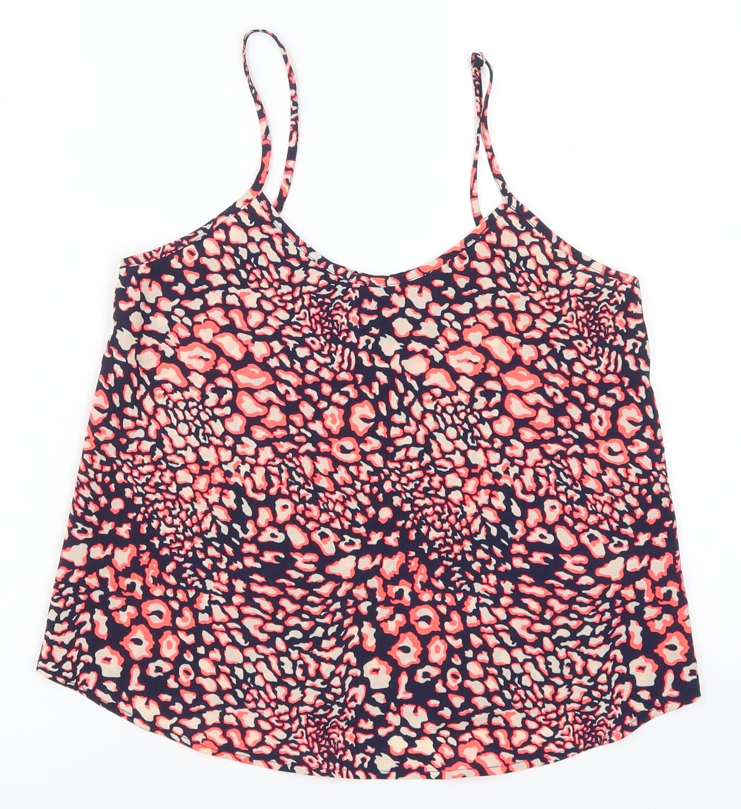 Womens UK Size 4 Topshop Pink Basic Tank