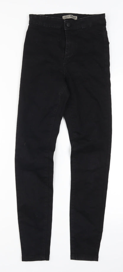 Denim Co Womens Black  Denim Skinny Jeans Size 8 L28 in