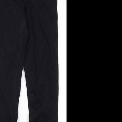 Denim Co Womens Black  Denim Skinny Jeans Size 8 L28 in