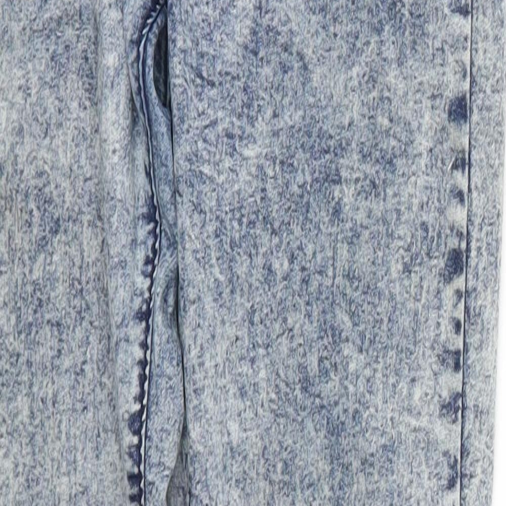 Denim Co Womens Blue  Denim Jegging Jeans Size 6 L28 in - Acid Wash