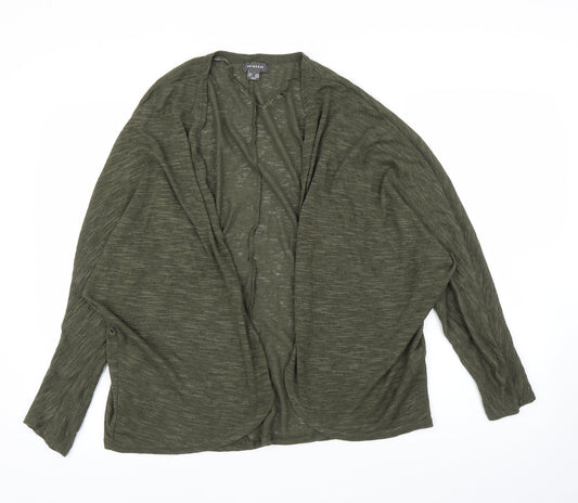 Primark Womens Green   Cardigan Jumper Size L