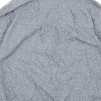 Womens UK Size 16 Preworn Grey Basic Blouse