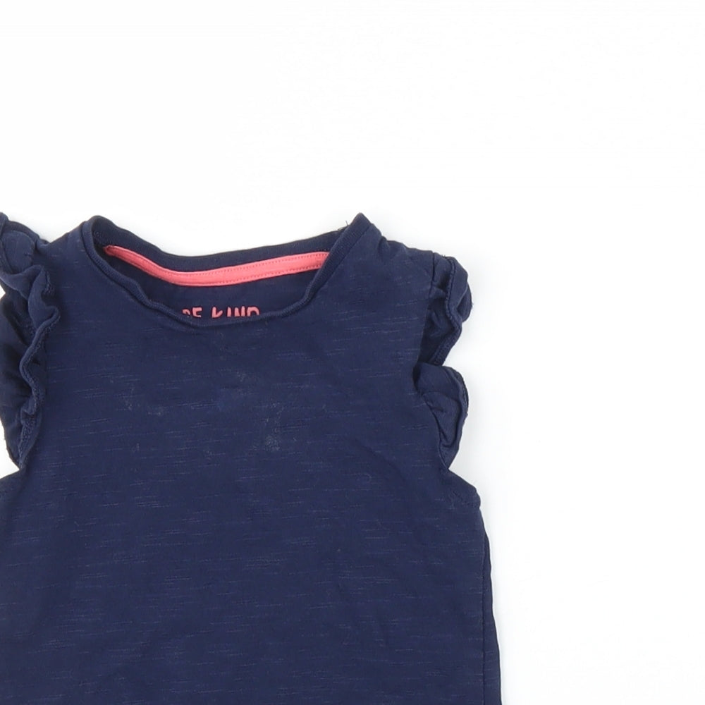 F&F Girls Blue   Tunic T-Shirt Size 18-24 Months