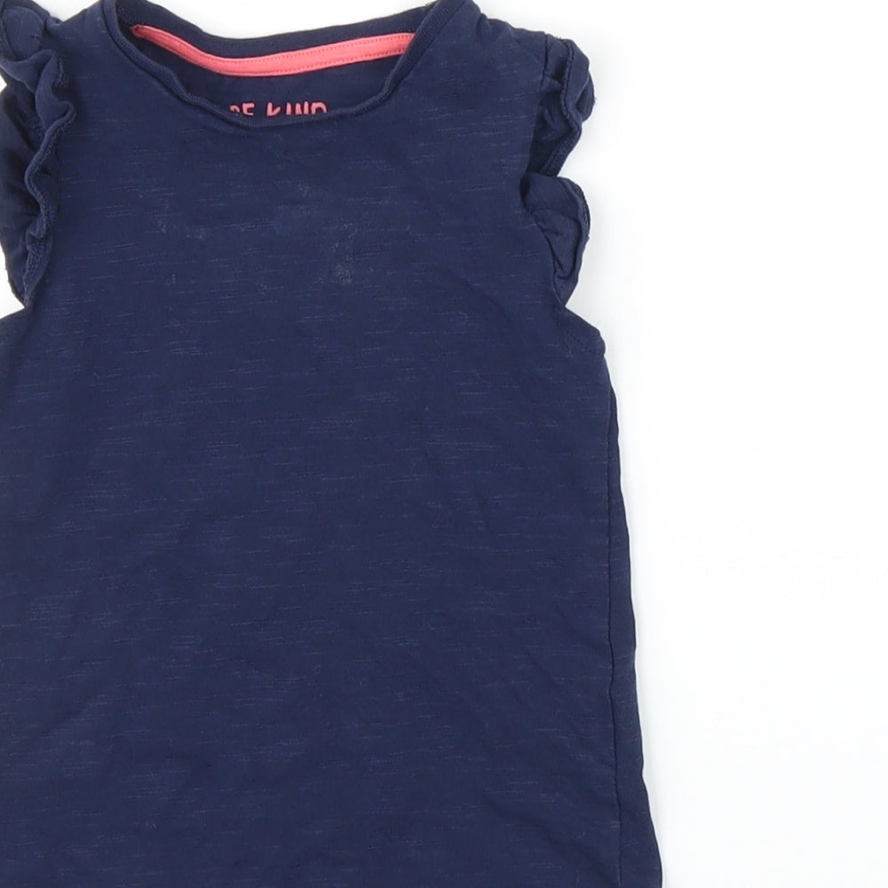 F&F Girls Blue   Tunic T-Shirt Size 18-24 Months