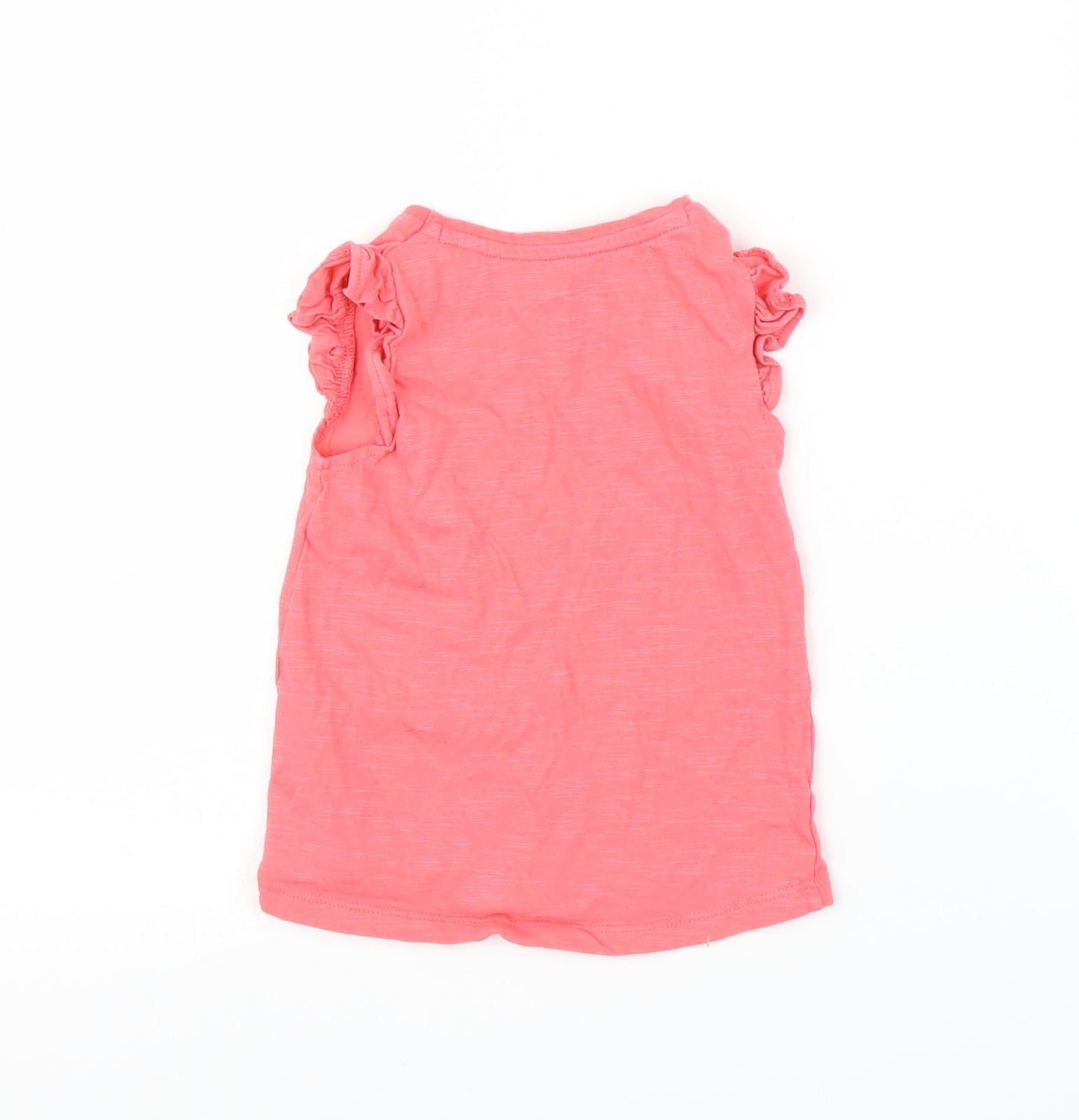 F&F Girls Pink   Basic T-Shirt Size 24 Months