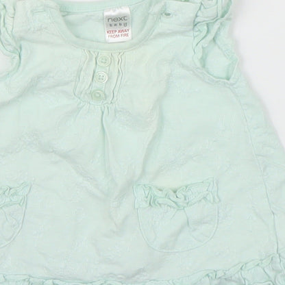 NEXT Girls Green   A-Line  Size 0-3 Months