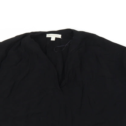 Womens UK Size S Monsoon Black Basic Blouse