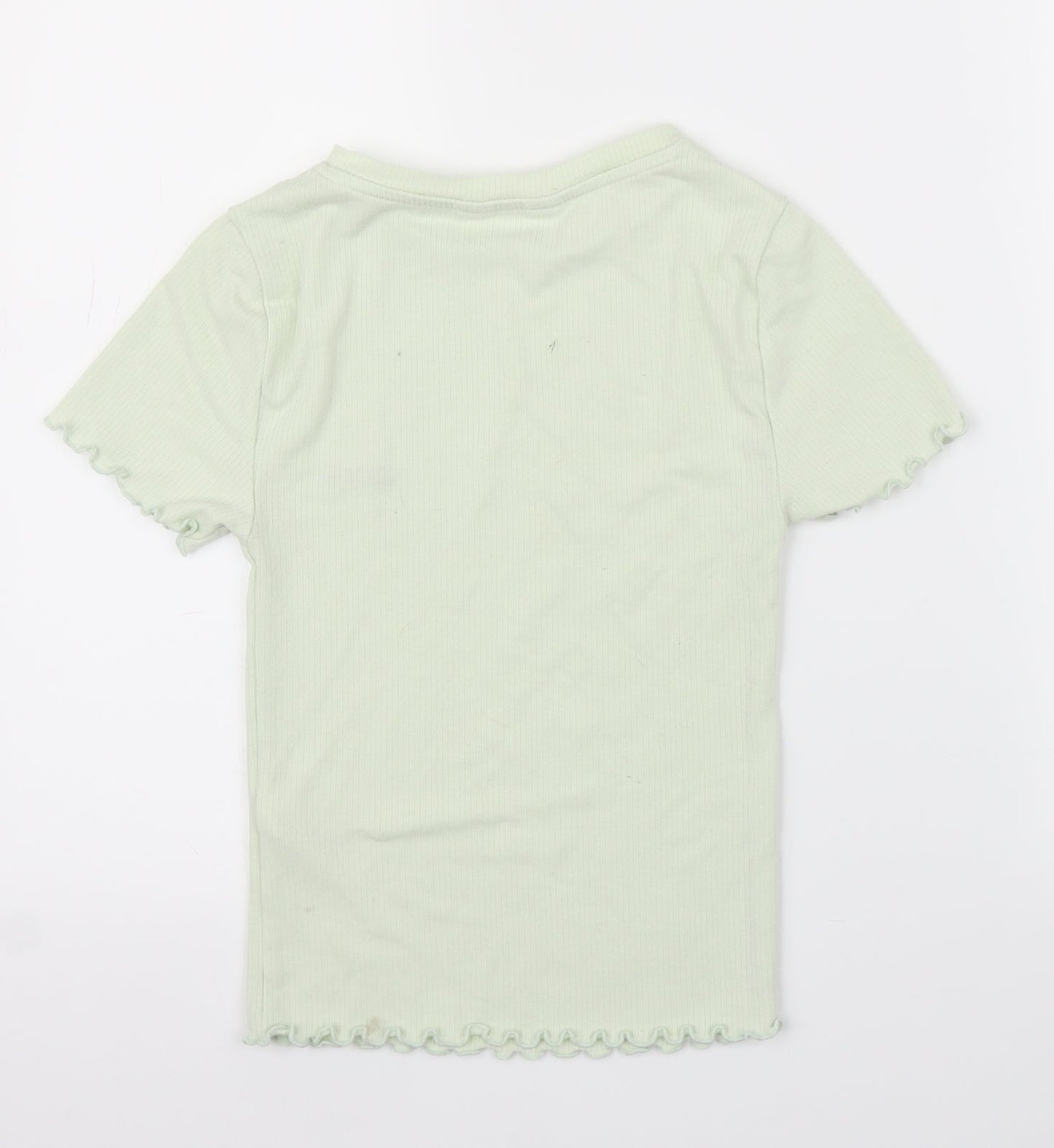 Primark Womens Green   Basic T-Shirt Size 2XS