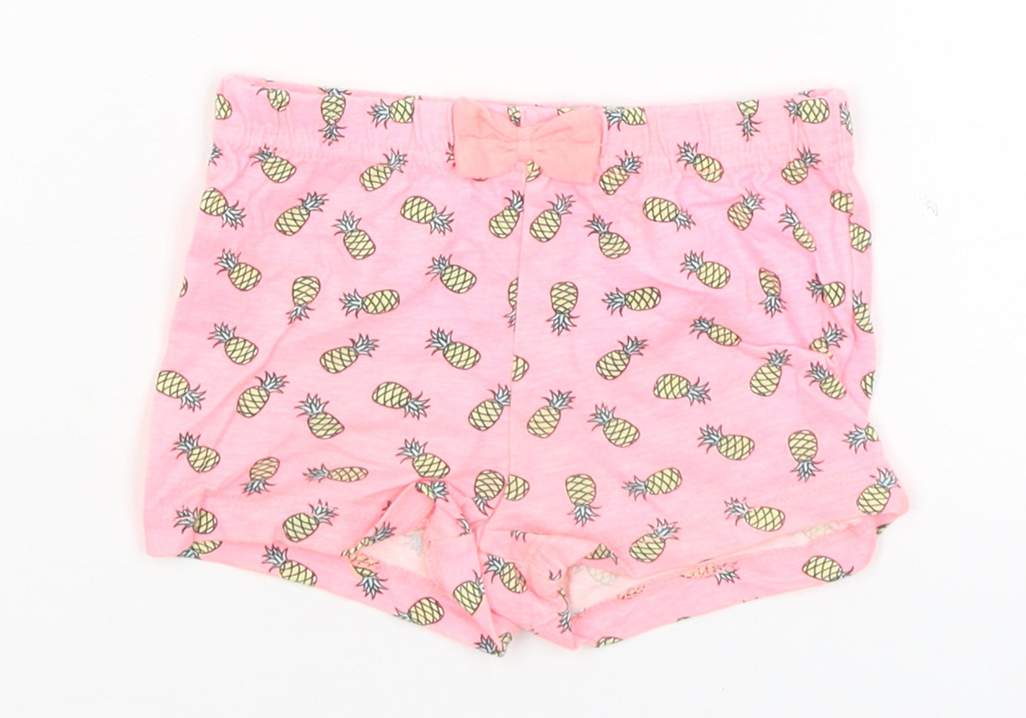 Primark Baby Pink   Cropped Trousers Size 6-9 Months  - Pinapples