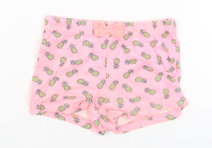 Primark Baby Pink   Cropped Trousers Size 6-9 Months  - Pinapples
