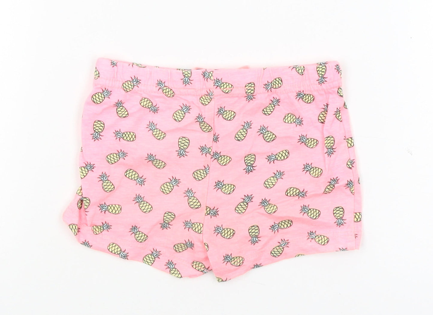 Primark Baby Pink   Cropped Trousers Size 6-9 Months  - Pinapples