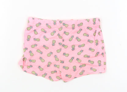 Primark Baby Pink   Cropped Trousers Size 6-9 Months  - Pinapples
