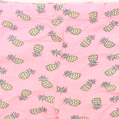 Primark Baby Pink   Cropped Trousers Size 6-9 Months  - Pinapples