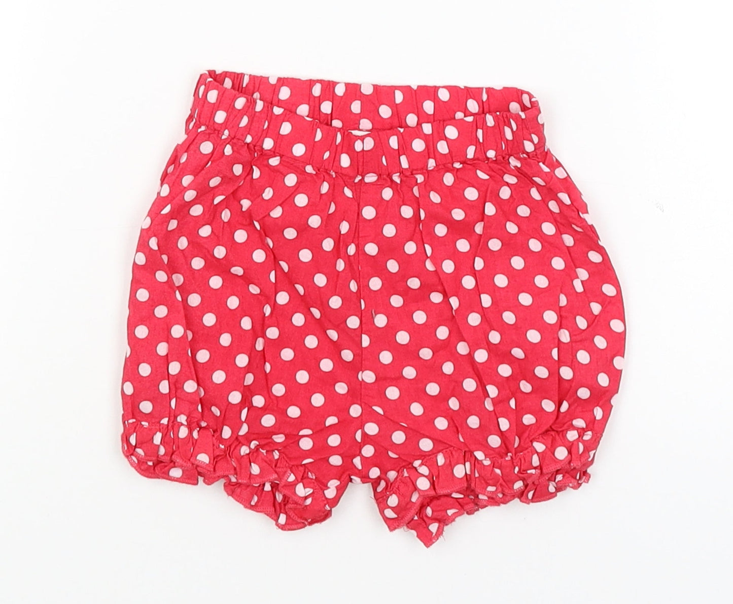 NEXT Baby Red Polka Dot  Cropped Trousers Size 0-3 Months