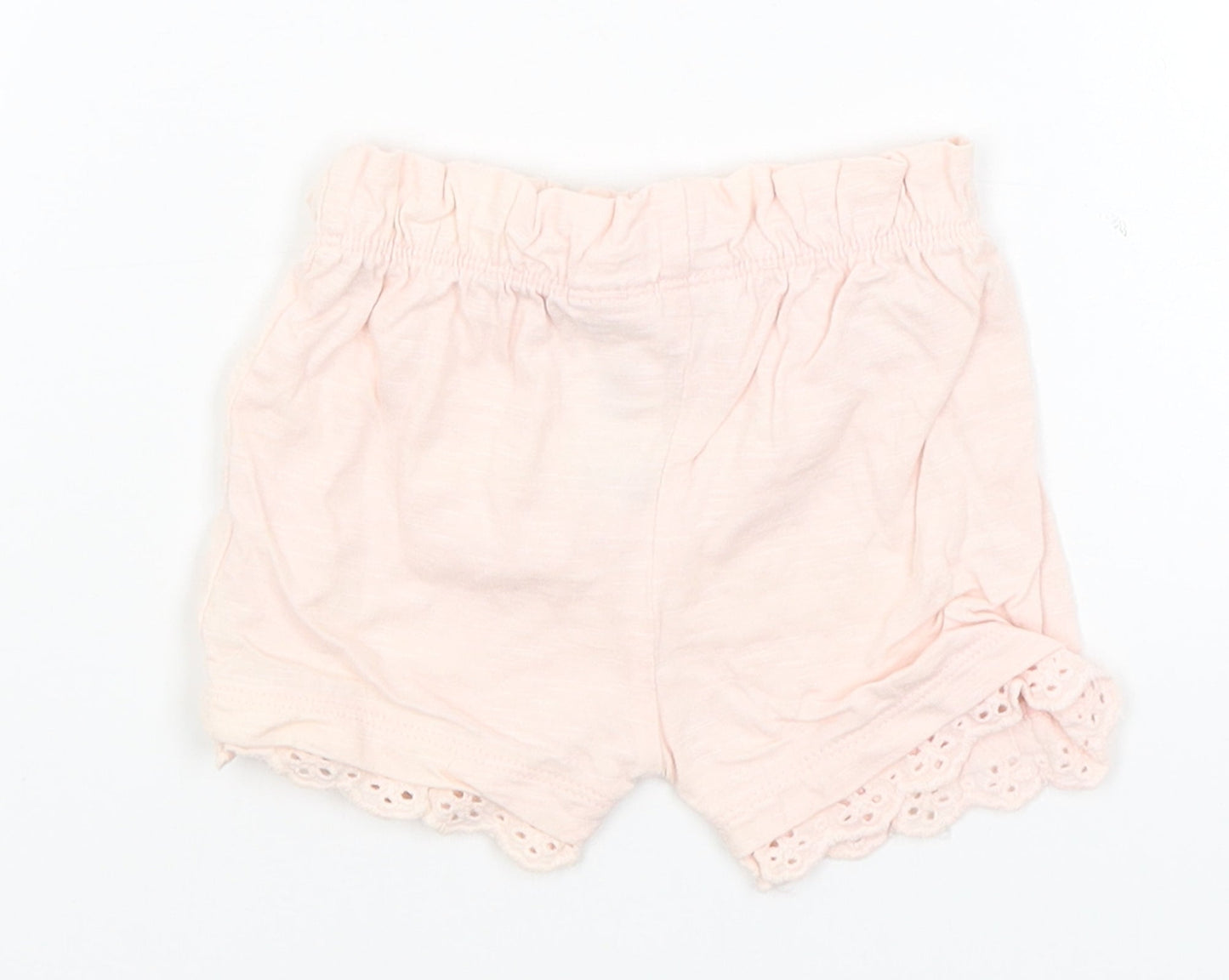 F&F Baby Pink   Cropped Trousers Size 3-6 Months