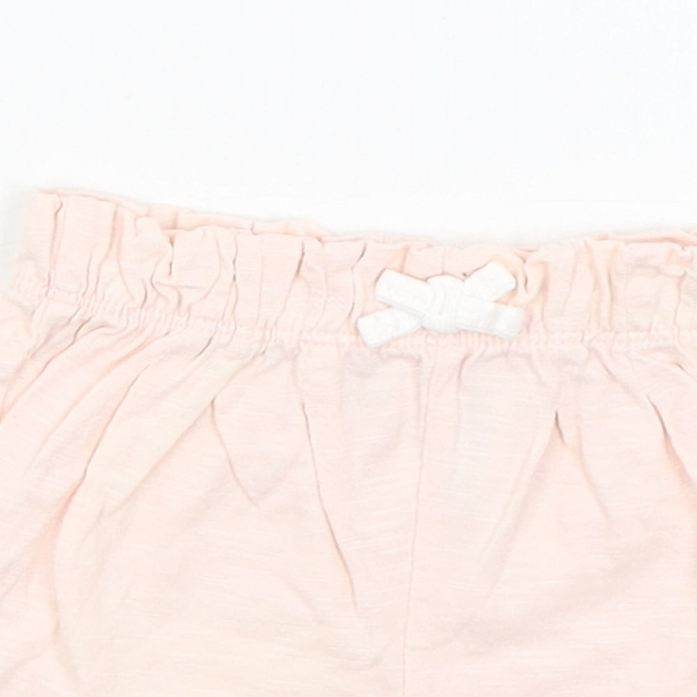 F&F Baby Pink   Cropped Trousers Size 3-6 Months
