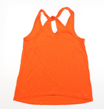 F&F Womens Orange   Basic Tank Size 14