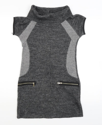 Quiz Womens Grey   Bodycon  Size 8