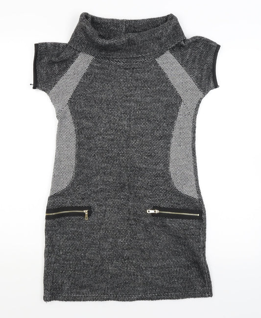 Quiz Womens Grey   Bodycon  Size 8