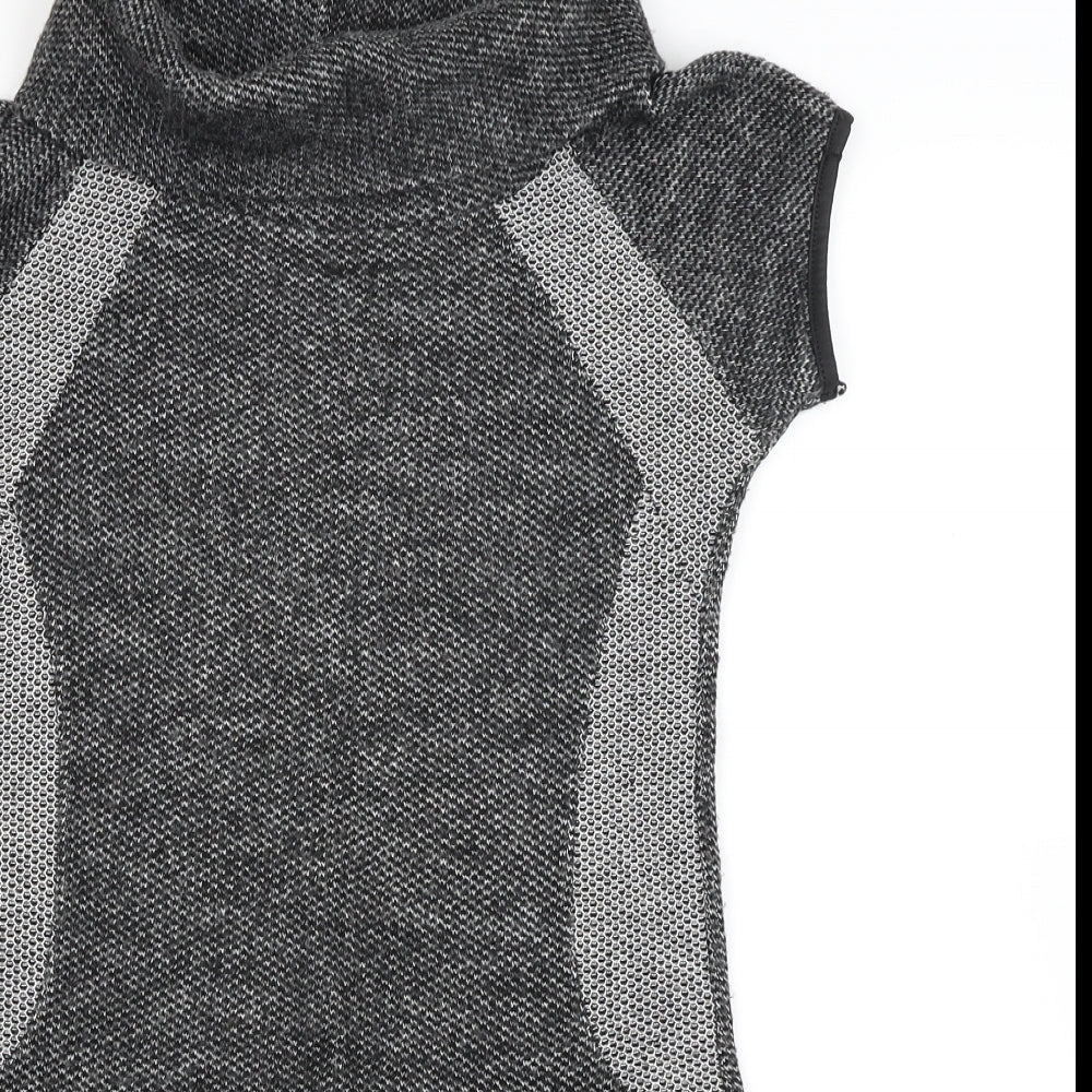 Quiz Womens Grey   Bodycon  Size 8