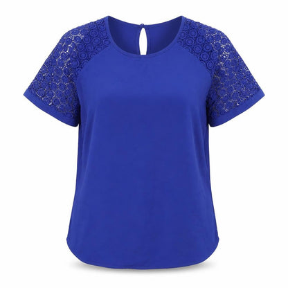Womens UK Size 12 Dorothy Perkins Blue Basic T-Shirt
