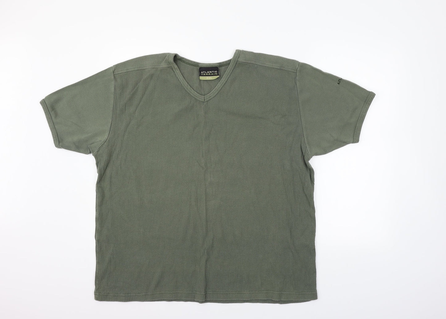 Atlantic Terrain Mens Green    T-Shirt Size XL