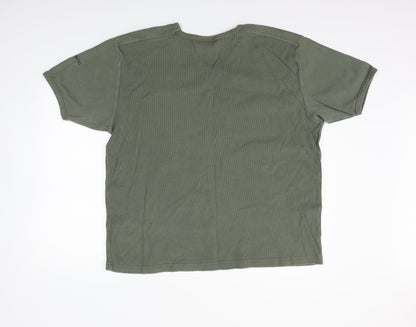 Atlantic Terrain Mens Green    T-Shirt Size XL