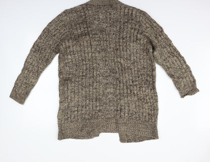 Pure Moda Womens Brown   Cardigan Jumper Size L