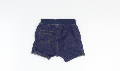 George Boys Blue   Cropped Jeans Size 0-3 Months