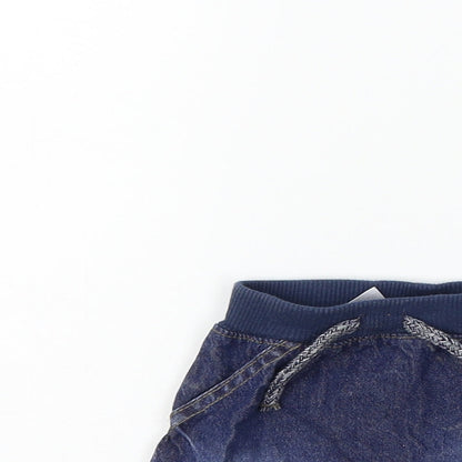 George Boys Blue   Cropped Jeans Size 0-3 Months