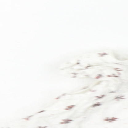 Primark Girls White Fair Isle  Fit & Flare  Size 3-6 Months