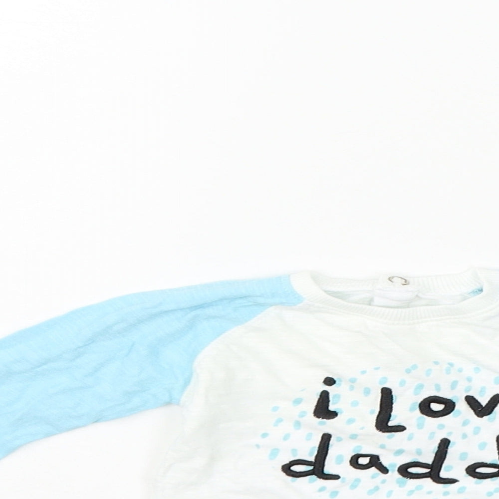 PEP&CO Boys Blue    T-Shirt Size 6-9 Months