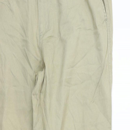 Atlantic Bay Womens Beige Houndstooth  Trousers  Size 36 in L31 in