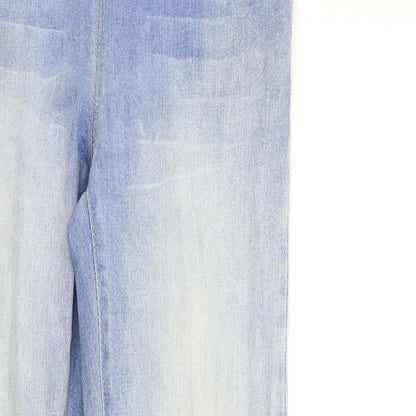 grf denim Womens Blue   Straight Jeans Size 8 L31 in