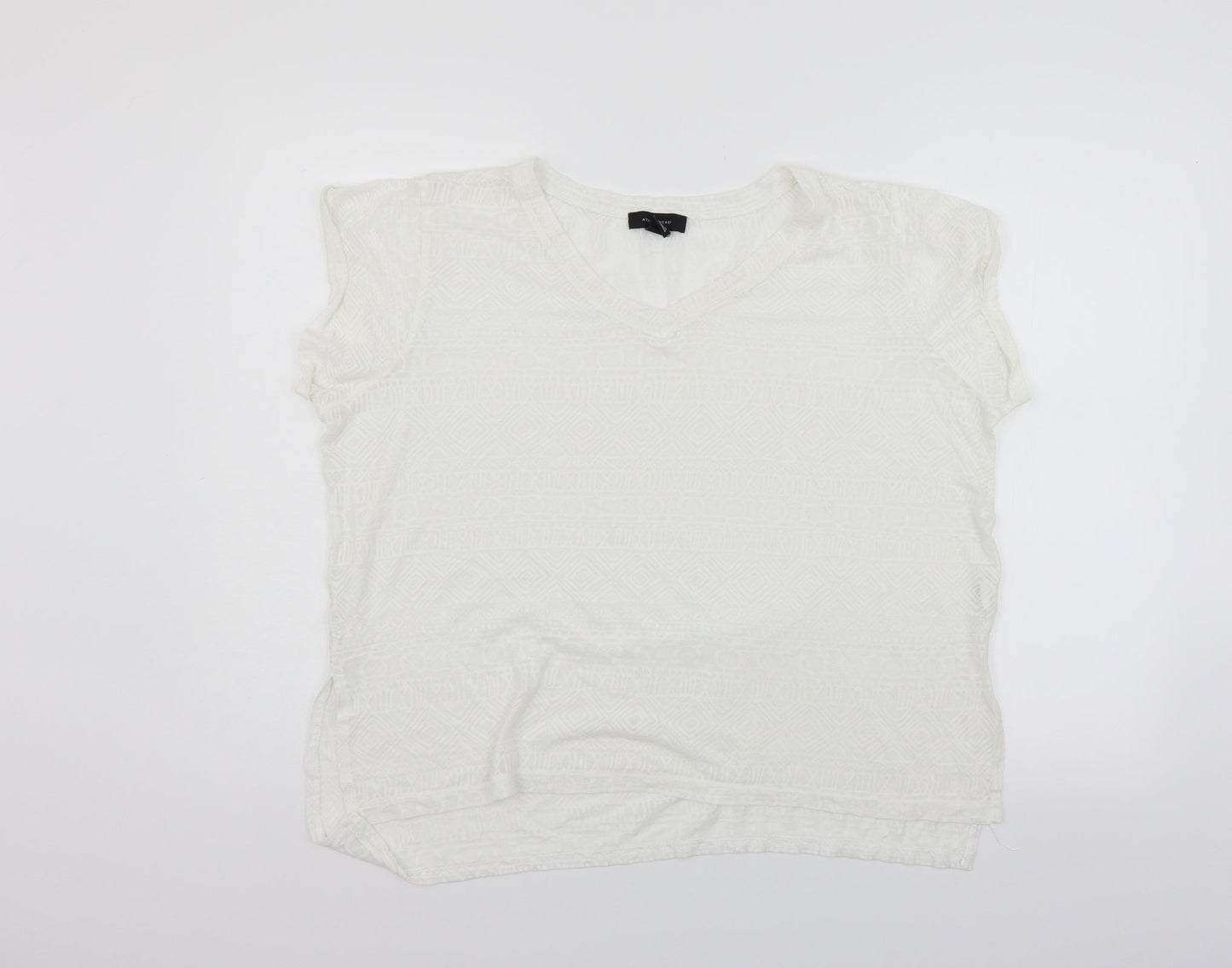 Atmosphere Womens White   Basic T-Shirt Size 18