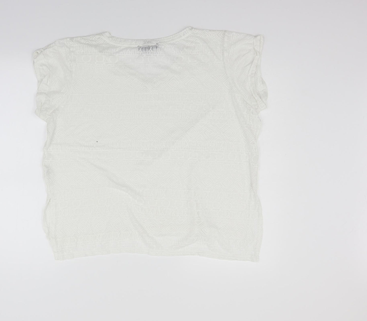 Atmosphere Womens White   Basic T-Shirt Size 18