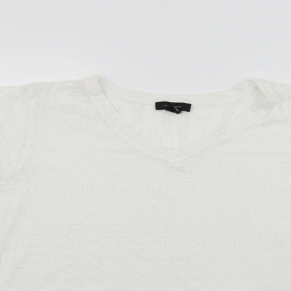 Atmosphere Womens White   Basic T-Shirt Size 18